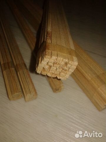 Рейки сосновые для моделизма 3х4 мм