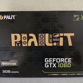 Продам видеокарту Palit GTX 1060