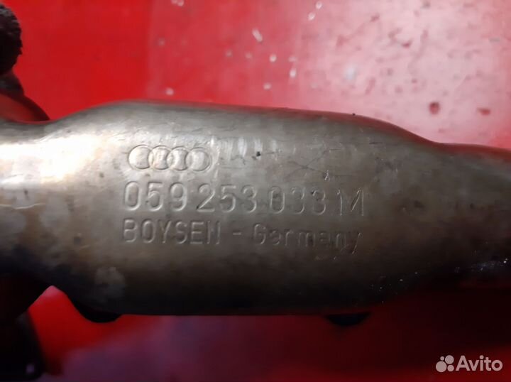 Коллектор выпускной левый Touareg 7L BKS