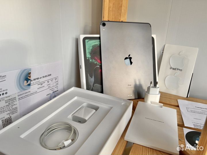iPad Pro 11 2018 Идеал полный комплект + чек