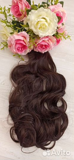 Волосы на заколках