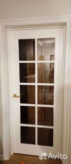 Стеклянные двери