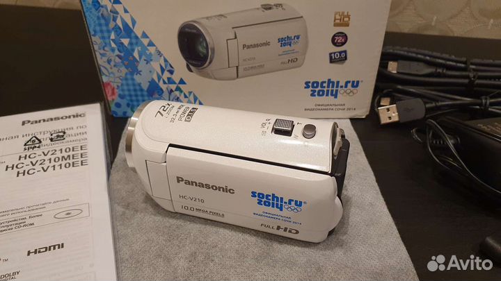 Видеокамера Panasonic hc-v210 Sochi 2014
