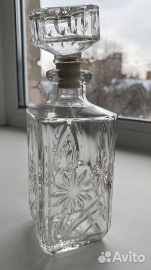 Штоф хрустальный