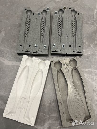 Формы для литья силиконовых приманок