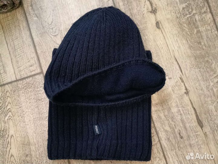 Детская шапка,шарф -снуд