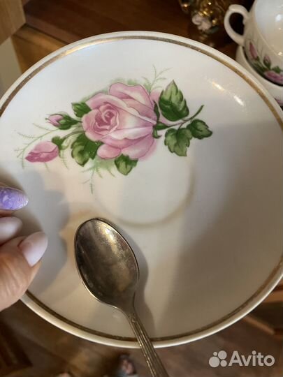 Чайная пара и сахарница