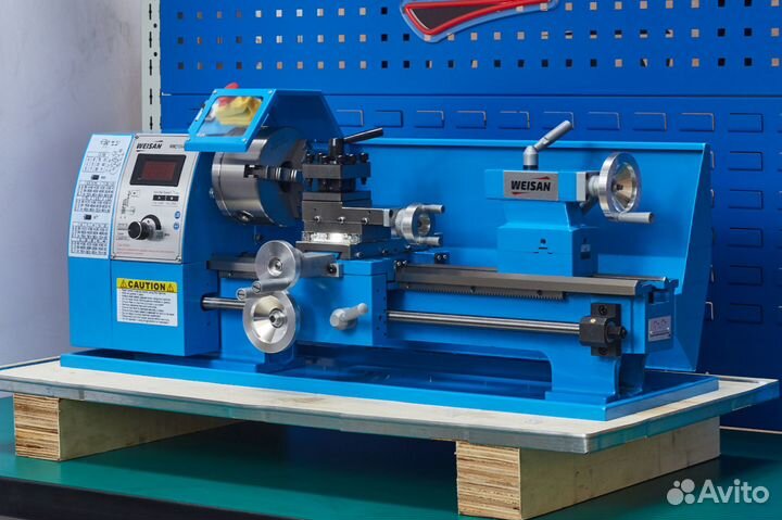 Токарный станок по металлу weisan WM210V400