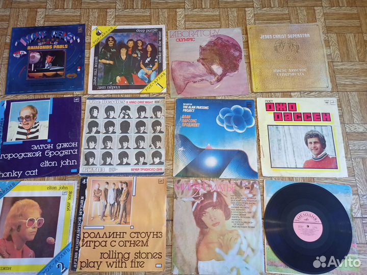 Виниловые грампластинки