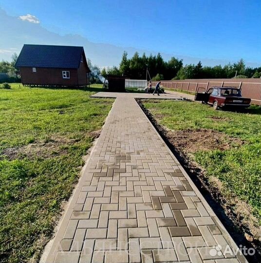 Тротуарная плитка любых форматов