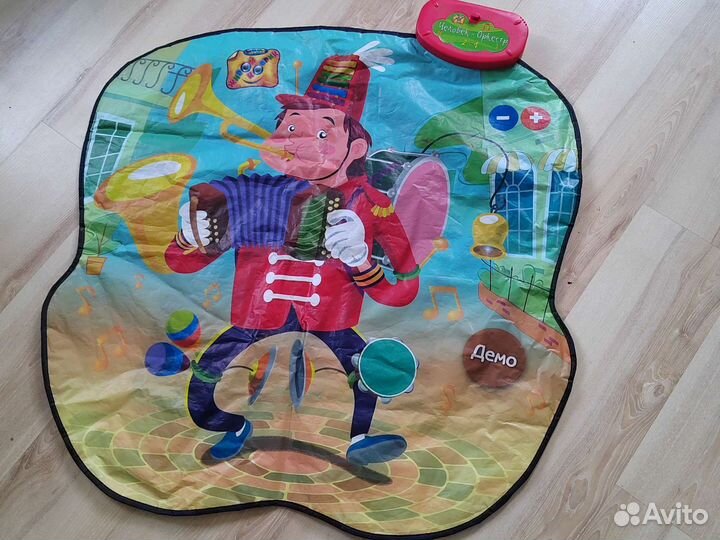 Музыкальный двусторонний коврик