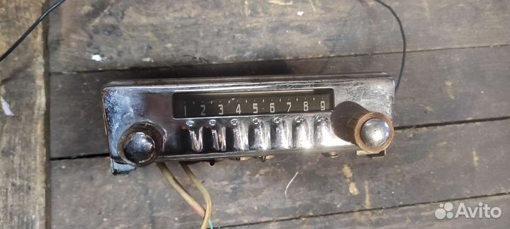 Ламповый Авторадиоприемник ретро