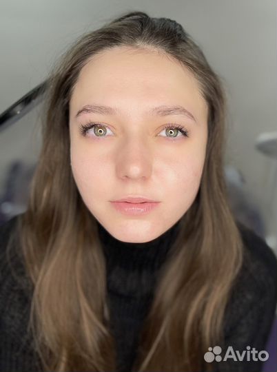 Модель на наращивание ресниц 3Д к мастеру-стажеру