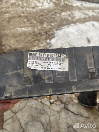 Блок управления климатом bmw x5 e53