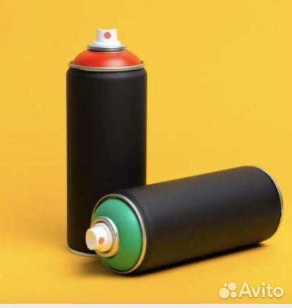 Закачка баллонов краской