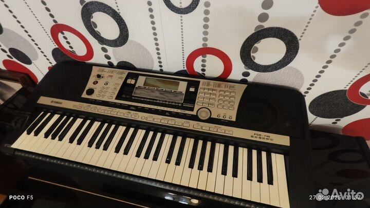 Синтезатор yamaha psr 740