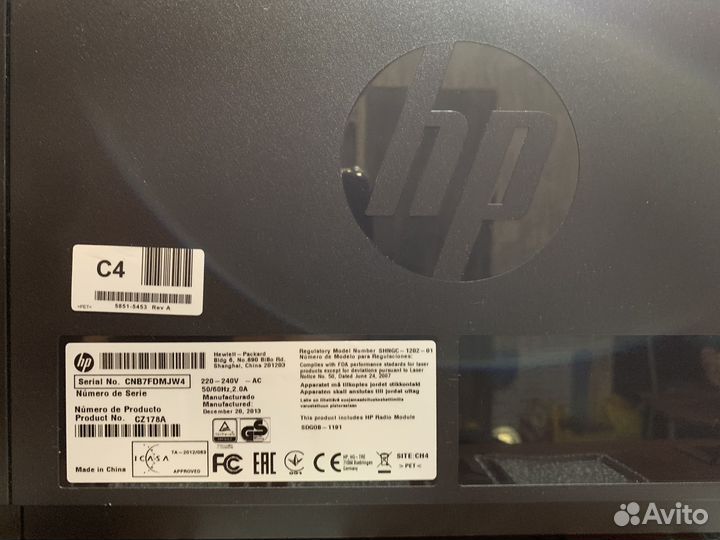 Мфу лазерное HP LaserJet Pro MFP M125rnw