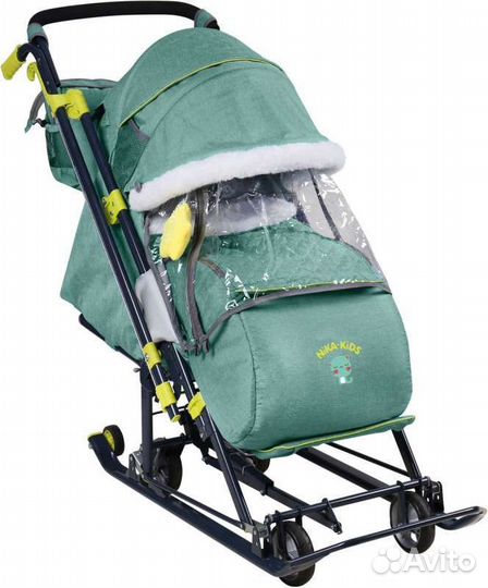 Продам санки коляска Ника детям 7