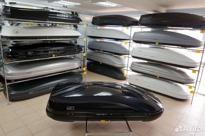 Автобокс Магнум ED-390 на Кия Сид черный металлик