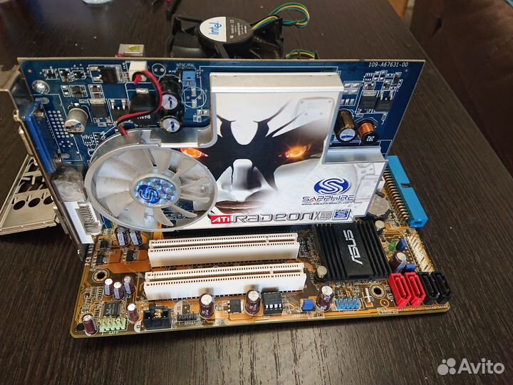 Мат. плата процессор память