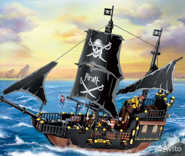 Конструктор корабль Пираты Карибского моря