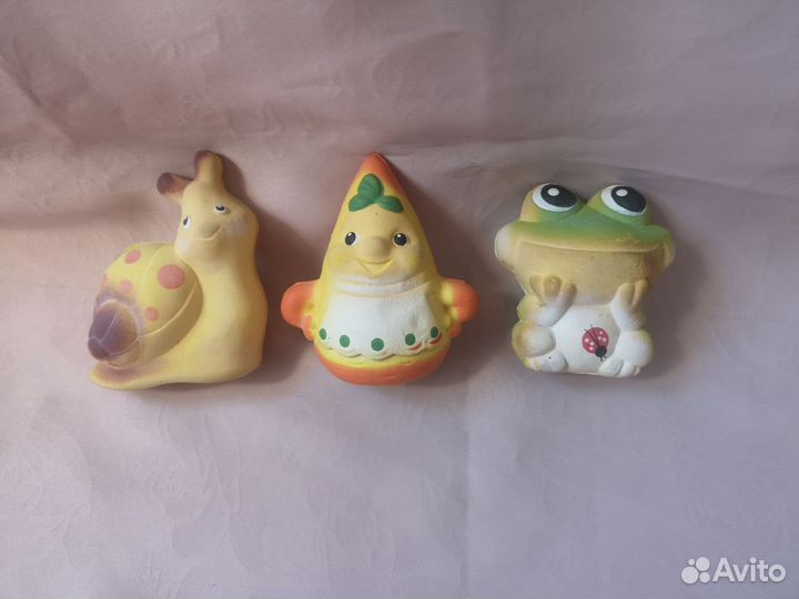 Резиновые игрушки СССР