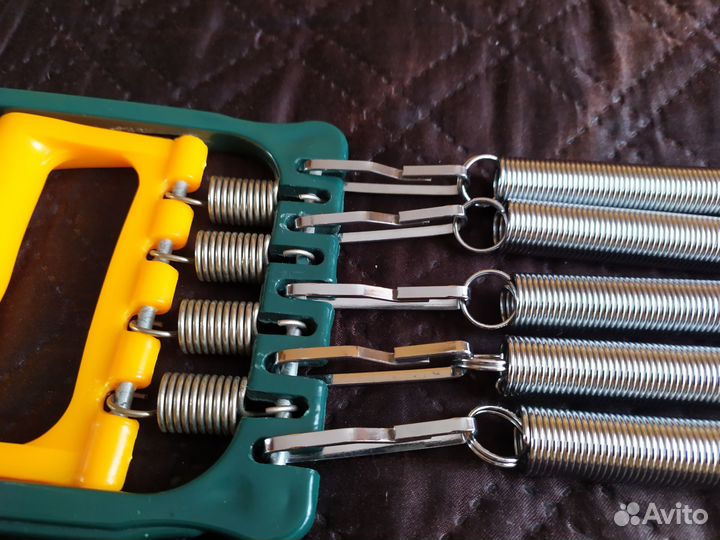 Эспандер пружинный и ролик для пресса. Лот