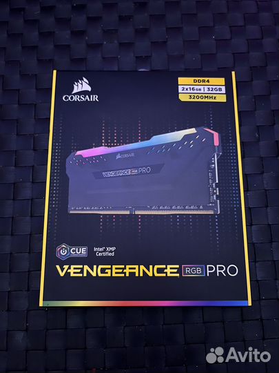 Оперативная память Corsair Vengeance RGB PRO 32gb