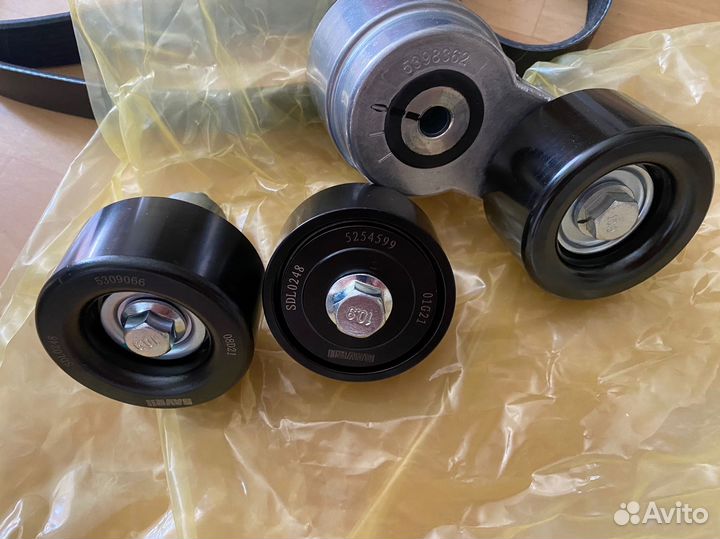 Комплект роликов cummins 2.8isf газель next