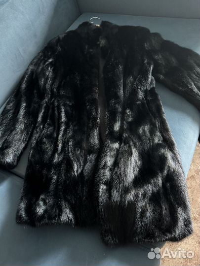 Шуба норковая, размер 46, б/у