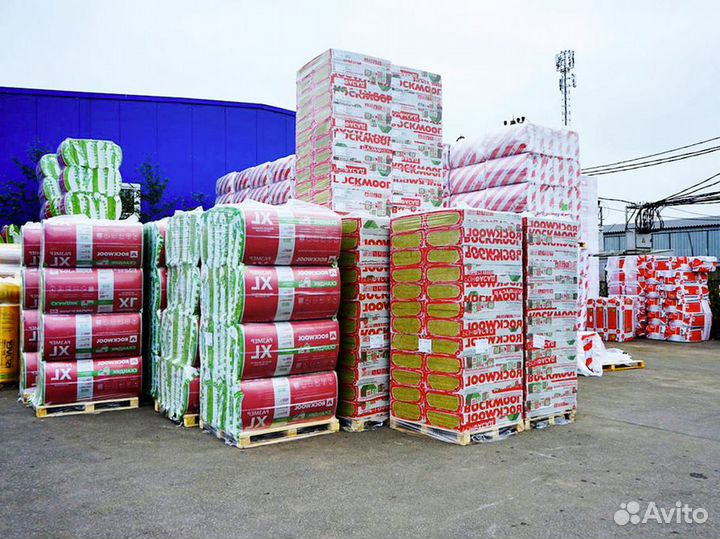 Утеплитель Rockwool Лайт Баттс 50 мм