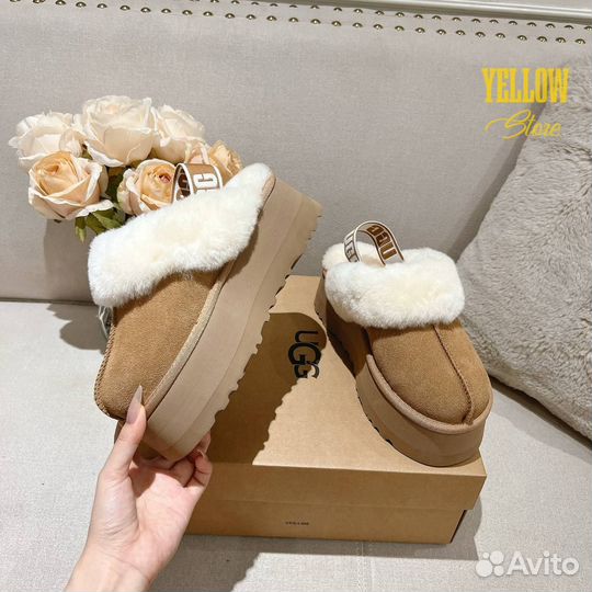 UGG Funkette замшевые рыжего цвета (36-41)