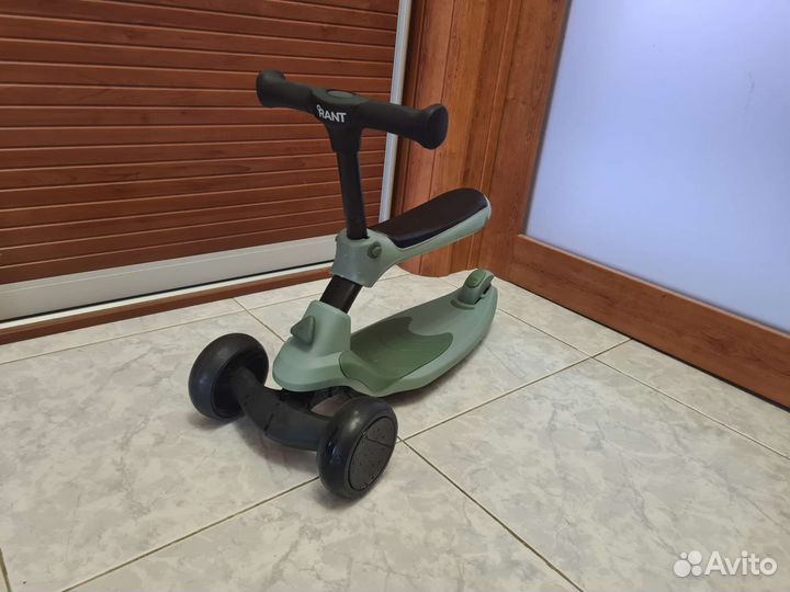 Самокат беговел 2 в 1