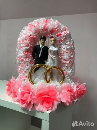 3 вида Новые украшения свадебные на крышу машины