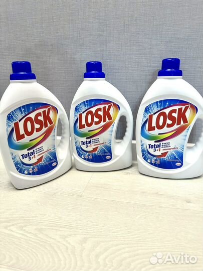 Losk гель для стирки белого белья 1,95 л