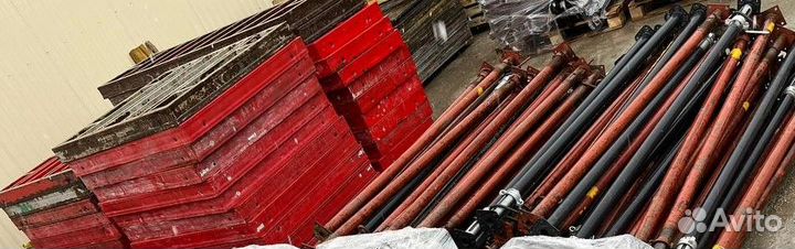 Аренда опалубки (щиты, ригели, стойки, фанера)