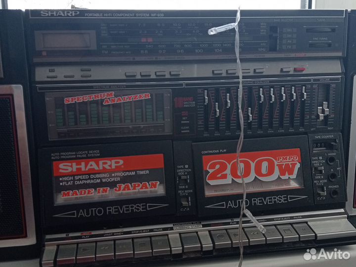 Магнитофон SharpWF 939