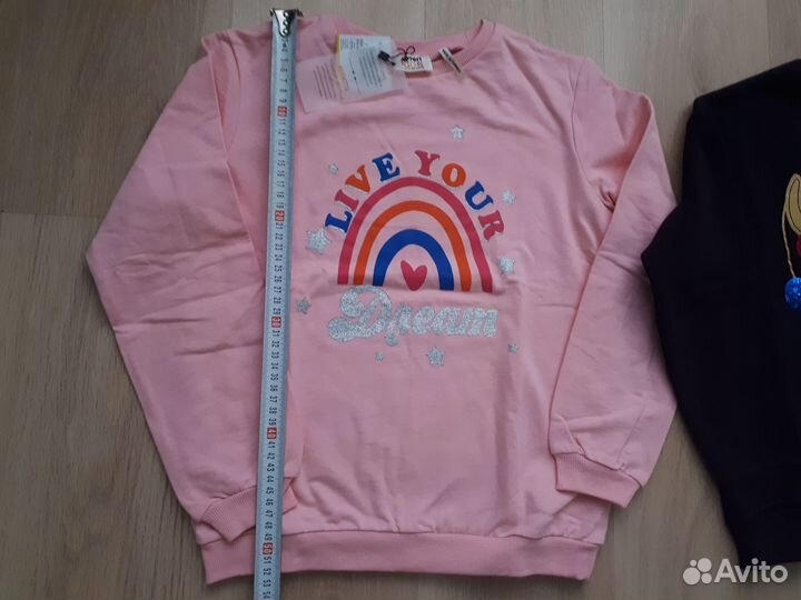 Свитшоты кофты 3шт для девочки Koton новые 140 146