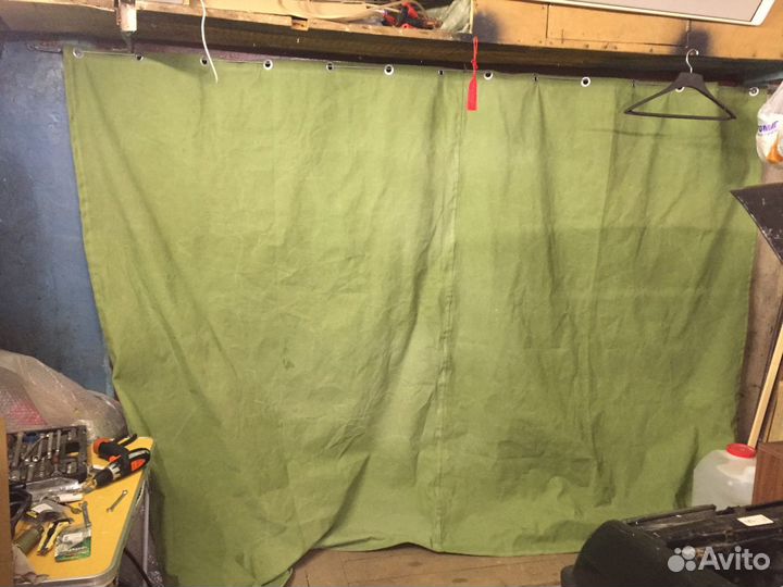 Шторы в гараж, тенты
