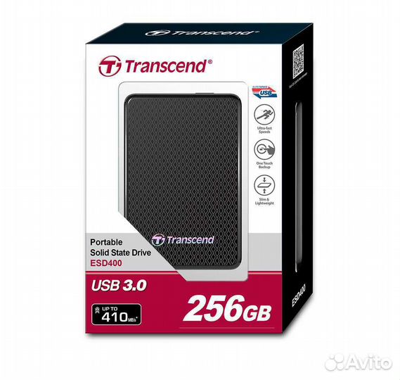 Внешний Накопитель Transcend ESD400 SSD 256 Gb