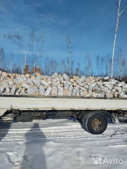 Продам дрова чурками и колотые