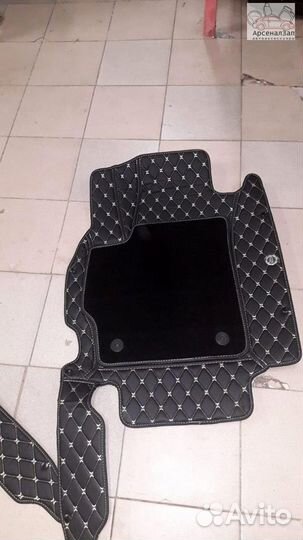 3d коврики Land Rover Range Rover Vogue из экокожи