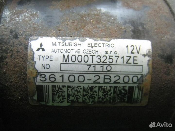 Стартер KIA ceed (ED) 2007