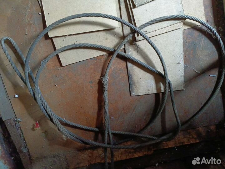 Трос буксировочный металлический