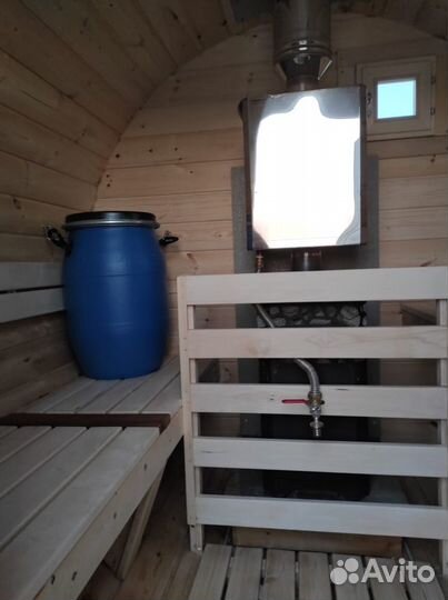 Походная баня, аренда бани бочки на колесах