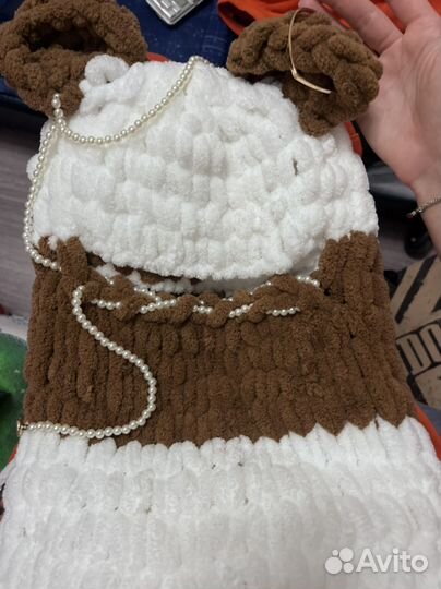 Балаклава с ушками, ручной работы