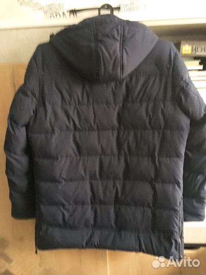 Куртка кожаная мужская зимняя 52