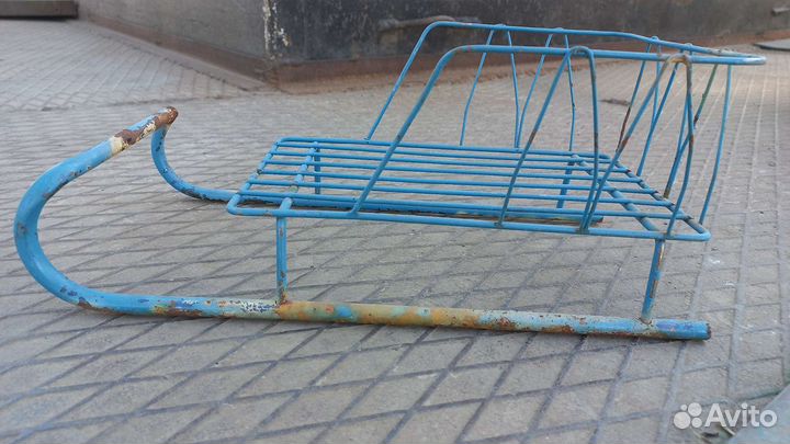 Игрушечные санки СССР Ника ску2