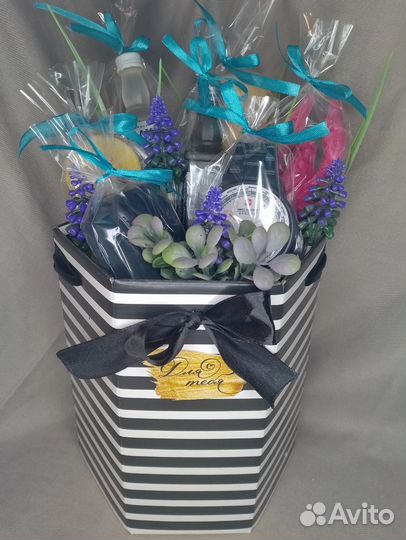 Мужской букет из мыла