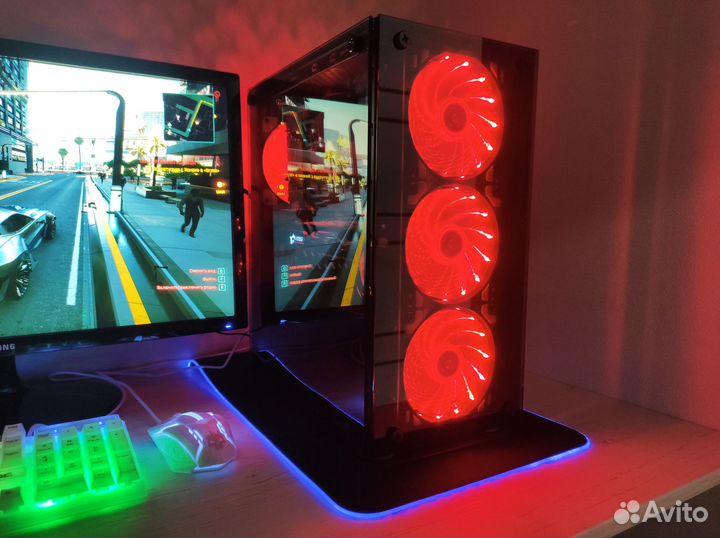 Игровой компьютер Intel 16 ядер/32 gb/RX 570 4gb